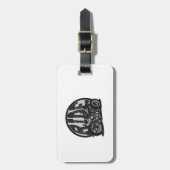 motorrijwiel bagagelabel (Voorkant verticaal)