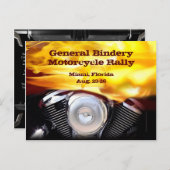 Motorrijwiel Briefkaart (Voorkant / Achterkant)