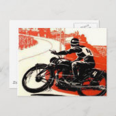 Motorrijwiel Briefkaart (Voorkant / Achterkant)