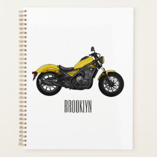 Motorrijwiel, cartoon planner