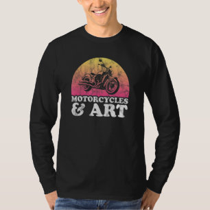 Motorrijwiel- en lerarenrijwielen t-shirt