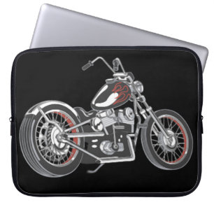 Motorrijwiel. Laptop Sleeve