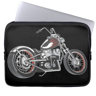 Motorrijwiel. Laptop Sleeve