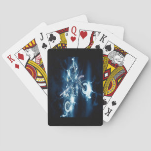 Motorrijwiel — Motocross Pokerkaarten