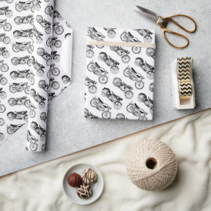 Motorrijwielen Cadeaupapier