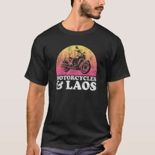 Motorrijwielen en Laos-motorrijwielen T-shirt