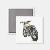 Motorrijwielen in inkt III Magneet (Voorkant / Achterkant)