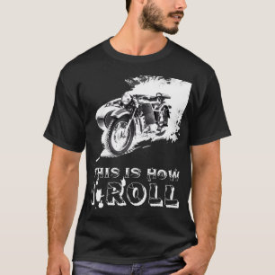 Motorrijwielen met zijspan t-shirt