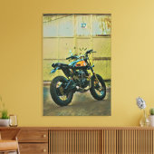  motorrijwielkunst canvas afdruk (Insitu (Woonkamer))