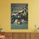 motorrijwielkunst canvas afdruk (Insitu (Woonkamer))