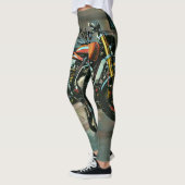  motorrijwielkunst leggings (Links)