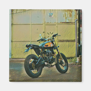 motorrijwielkunst magneet