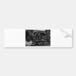 Motorschool voor locomotieven bumpersticker
