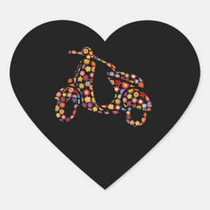 Motorscooterventilator Hart Sticker