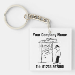 Motorsloopauto's Sleutelhanger