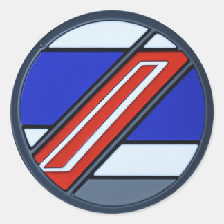 "Motorsport Event Car Access Badge" Ronde Sticker