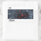 Motorsport label sticker (Tas)