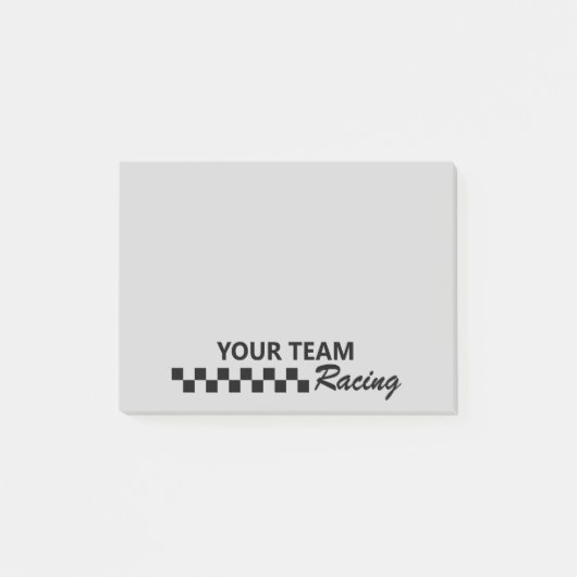 Motorsport Racingsteam Post-it® Notes (Voorkant)