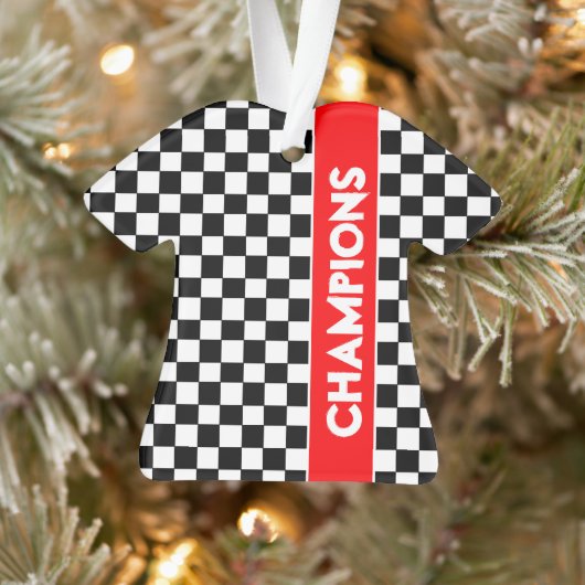 Motorsport thema ornament (Boom)