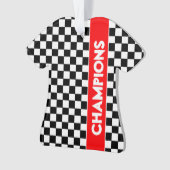 Motorsport thema ornament (voorkant)