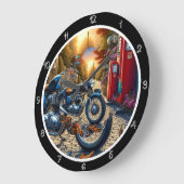  motortankstation grote klok (Hoek)