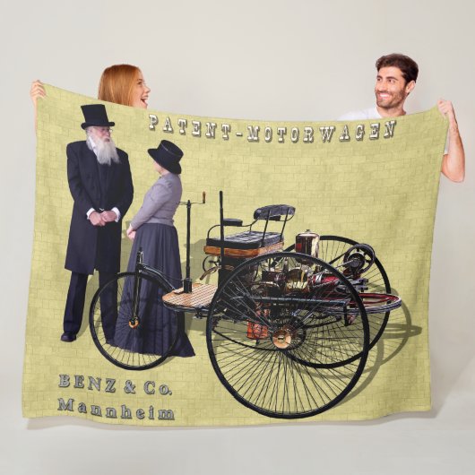 MOTORWAGEN FLEECE DEKEN (In situ)