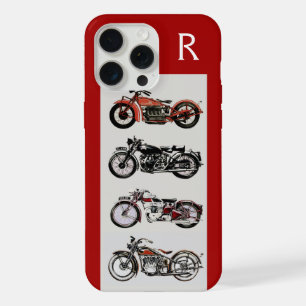 MOTOS ANCIENNES ,Rouge