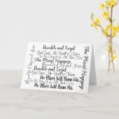 Motos de six femmes d'Henri VIII - Carte blanche (Fleur jaune)