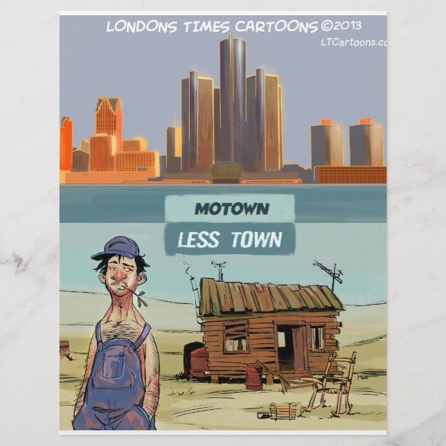 Motown LessTown Grappig (Voorkant)