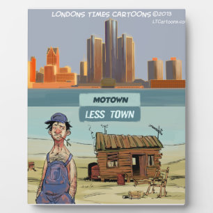 Motown LessTown Grappig Fotoplaat