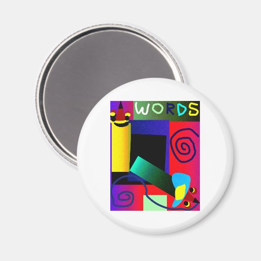 Mots Art Magnet (Recto/Verso)