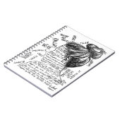 Mots - carnet Spiral (Côté gauche)