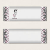 Mots clés de préférence Baby shower rose Princesse (Devant & derrière)