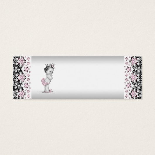 Mots clés de préférence Baby shower rose Princesse (Devant)