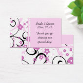 Mots clés Favour mariage rose floral (Bureau)