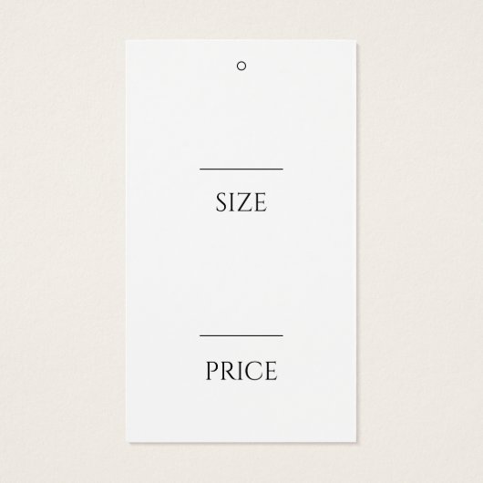 Mots clés simples Monogramme noir et blanc (Dos)