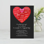 Mots d'amour internationaux Cartes de Saint-Valent (Debout devant)