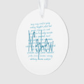 Mots de Nephew en bleu (devant)