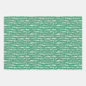 Mots de Noël Feuilles de papier écoresponsable (Devant)