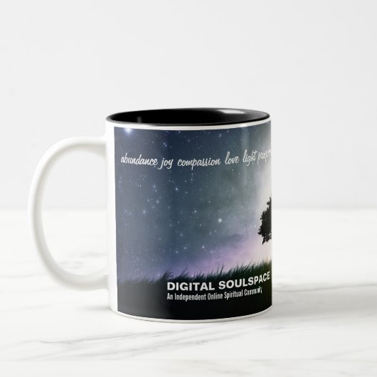 Mots de puissance numérique Soulspace Mug (Gauche)