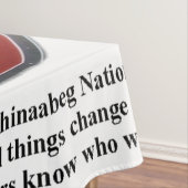 Mots de roue de médecine 152x264cm nappe (In Situ)