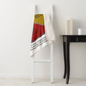 Mots de roue de médecine Grosse couverture Sherpa (En situation)