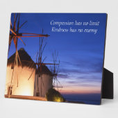 Mots de sagesse Plaque de Tabletop avec Easel (Côté)