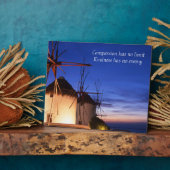 Mots de sagesse Plaque de Tabletop avec Easel (Côté)