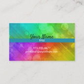 Mots d'école maternelle carte de visite (Dos)