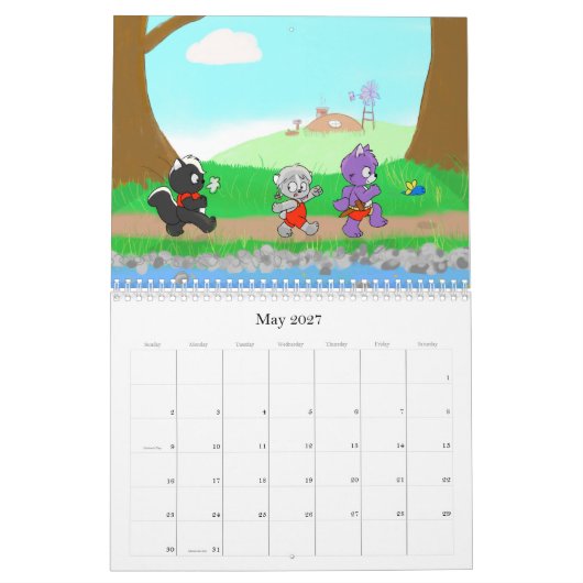 Mots d'Imaginaire 2022 Calendrier (Mai 2027)
