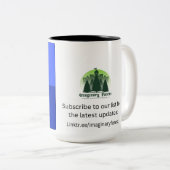 Mots d'incitation café Mug (Devant droit)