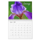 Mots d'inspiration Calendrier de la nature (Mar 2027)