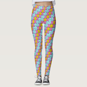 Mots du tableau périodique américain leggings patr