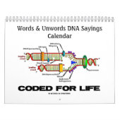 Mots et mots clés DNA Sayings 2016 Calendrier (Protection)